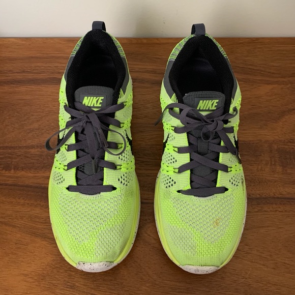 Nike Flyknit One Neon Yellow Sneakers 7.5 - Picture 2 of 9